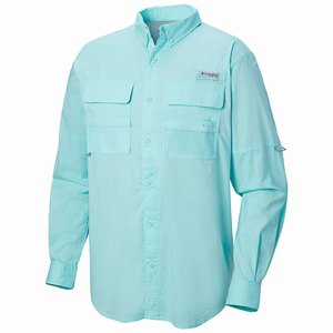 Columbia PFG Half Moon™ Långärmad Tröja Herr Gröna (SBNOJ3697)